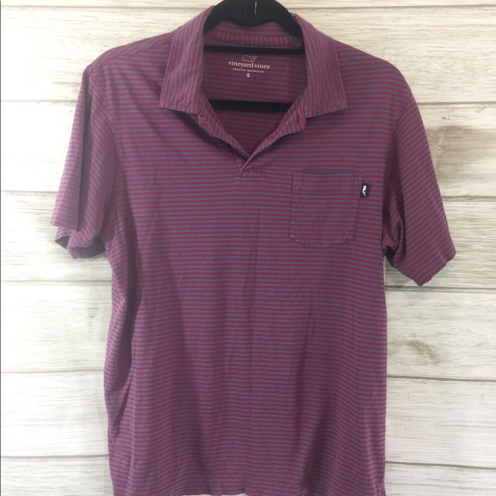 Bundle Of 2- Vineyard Vines Stripe Polos - image 6